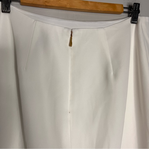 Donna Karan New York Classic White Midi Pencil Skirt, size 8 - Picture 5 of 11